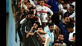 حزن وصدمة جمهور الزمالك بعد خسارة الكونفدرالية الإفريقية 2026 (3)