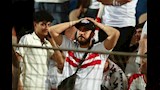 حزن وصدمة جمهور الزمالك بعد خسارة الكونفدرالية الإفريقية 2026 (11)