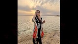 أمام البحر ناهد السباعي تتتألق في أحدث ظهور