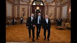 عمرو يوسف  أثناء من مناقشة حق الأداء العلني