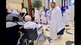 رئيس البعثة الرسمية لحج الجمعيات يصل مكة