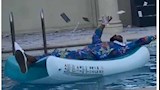 محمد رمضان والقاء الدولارات في حمام السباحة_2