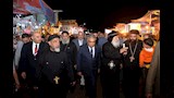 محافظ الدقهلية ومدير الأمن في احتفالات دير القديسة دميانة ببلقاس (صور)
