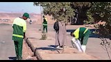 عمال النظافة فى أسوان