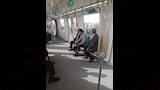 كامل الوزير يستقل المونوريل إلى مقر عمله (5)