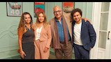 ليلى علوي وبيوةمي فؤاد في كواليس فيلم ابن مين فيهم