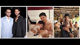 بصور تجمعهما.. راغب علامة يحتفل بعيد ميلاد نجله