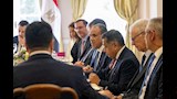 وزير الخارجية يلتقي بعدد من المسئولين البريطانيين  (3)