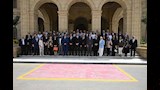 نجوم الفن في اجتماع مجلش الشيوخ (5)