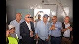 وزير الري ومحافظ الأقصر في أحد المواقع