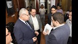 نائب رئيس جامعة عين شمس يتفقد امتحانات الفصل الثاني (1)