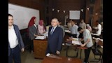 نائب رئيس جامعة عين شمس يتفقد امتحانات الفصل الثاني (3)