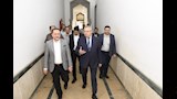 نائب رئيس جامعة عين شمس يتفقد امتحانات الفصل الثاني (6)
