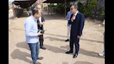 محافظ المنوفية يبدى ملاحظاته حول الزيارة