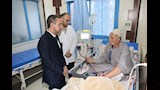 محافظ المنوفية يتابع حالة المرضى