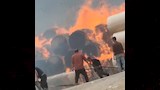 حريق داخل مصنع كرتون في بني سويف (2)