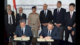 وفد جامعة هيروشيما يزور الأكاديمية العسكرية (4)