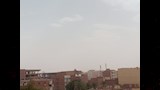 الوادي الجديد تتعرض لعاصة ترابية