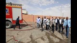 حريق مصنع ببني سويف  (2)