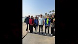 أعضاء ومشرفى نادى التجديف بأسوان
