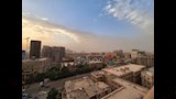 عاصفة ترابية تضرب القاهرة الجيزة (13)