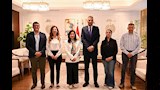 استقبل الوفد 