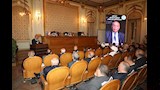 حفل تأبين الدكتور مفيد شهاب بالجمعية المصرية للقانون الدولي (5)
