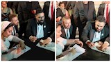 أحمد السقا يشهد على كتب كتاب الفنان الشاب محمد محسن