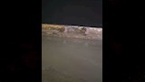 غرق الطريق السياحى ببحيرة قارون 3
