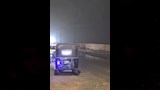 غرق الطريق السياحى ببحيرة قارون99