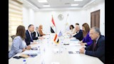 لقاء وزير التعليم العالي ونظيرته اليونانية (1)