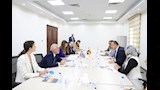 لقاء وزير التعليم العالي ونظيرته اليونانية (2)