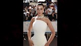 يارا السكري بفستان أبيض أنيق