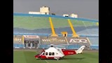 طائرة تسليم درع الدوري المصري الممتاز