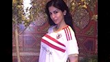 هدى هاني بتيشرت الزمالك