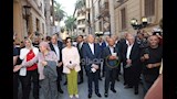 انطلاق فعاليات مبادرة شارع الفن بوسط القاهرة بحضور جماهيري (9)