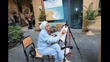 انطلاق فعاليات مبادرة شارع الفن بوسط القاهرة بحضور جماهيري (13)