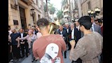 انطلاق فعاليات مبادرة شارع الفن بوسط القاهرة بحضور جماهيري (22)