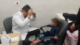 فحص الأطفال