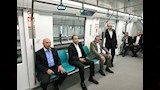 16 صورة.. مدبولي وكامل الوزير يستقلان مونوريل شرق النيل