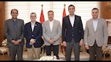 محافظ بورسعيد يستقبل وزيري التخطيط والشباب لتفقد المنشآت الرياضية والتعليمية