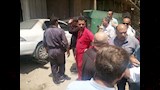  السيطرة على تسرب غاز بالمنصورة إثر حادث تصادم   (5)