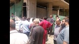 السيطرة على تسرب غاز بالمنصورة إثر حادث تصادم   (8)