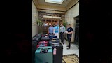 تسليم بطاقات نسك ووصول حقائب جميع الحجاج