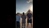 نجوم الملاكمة يروجون لموقعة أهرامات الجيزة (1)
