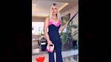 بوسي شلبي تستعرض إطلالتها لحضور العرض الخاص لفيلم 7 Dogs (2)