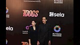 مجدي الجلاد مع ابنته لميس في العرض الخاص لفيلم 7 Dogs (8)