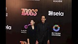 مجدي الجلاد مع ابنته لميس في العرض الخاص لفيلم 7 Dogs (13)