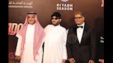 عمرو دياب مع تركي ال الشيخ في العرض الخاص لفيلم 7 Dogs (8)