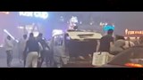 انقلاب سيارة ميكروباص أعلى كوبري سيدي جابر بالإسكندرية (4)